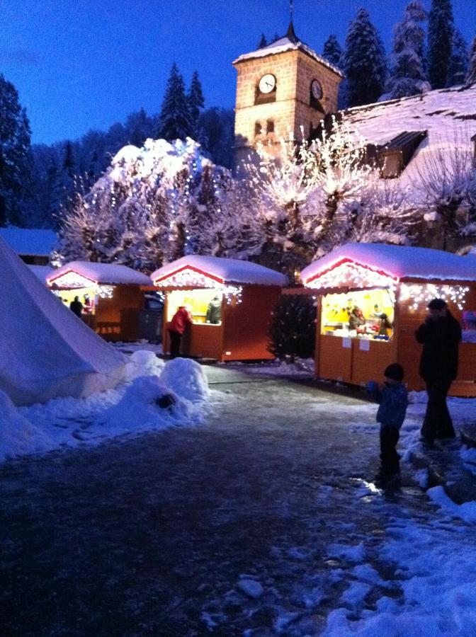 Maison Du Bourg Samoëns Exterior foto